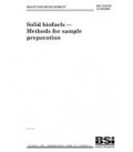 BS DD CEN/TS 14780:2005