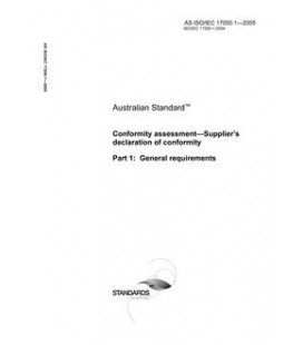 AS ISO/IEC 17050.1-2005