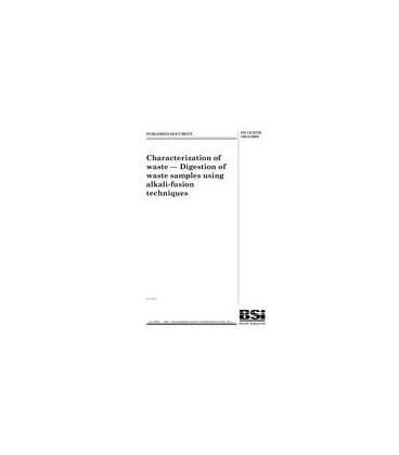 BS PD CEN/TR 15018:2004