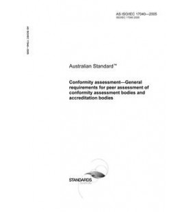 AS ISO/IEC 17040-2005