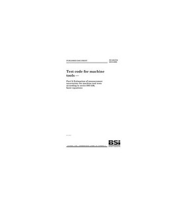BS PD ISO/TR 230-9:2005
