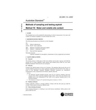 AS 2891.10-2005                        [ Superseded ]