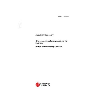 AS 4777.1-2005                        [ Available Superseded ]