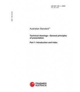 AS ISO 128.1-2005