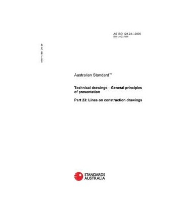 AS ISO 128.23-2005