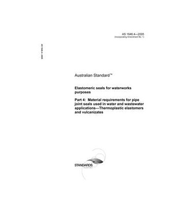 AS 1646.4-2005                        [ Superseded ]