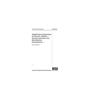 BS DD IEC TS 61968-2:2003