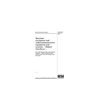 BS DD IEC/PAS 61162-102:2003