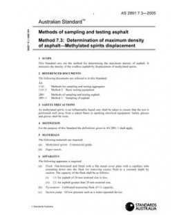 AS 2891.7.3-2005                        [ Superseded ]