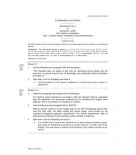AS 2419.1-2005 AMDT 1                        [ Available Superseded ]