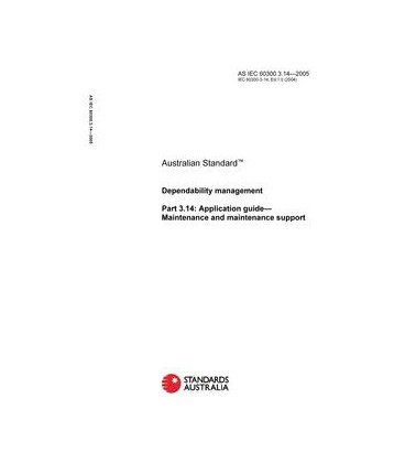 AS IEC 60300.3.14-2005