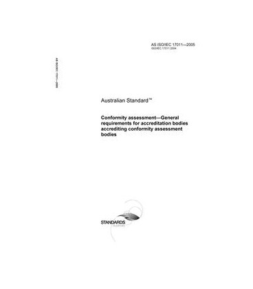 AS ISO/IEC 17011-2005                        [ Superseded ]