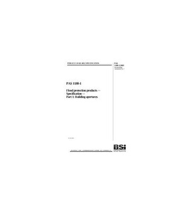 BS PAS 1188-1:2003