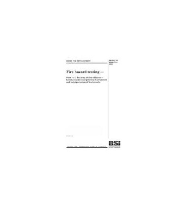 BS DD IEC/TS 60695-7-51:2002