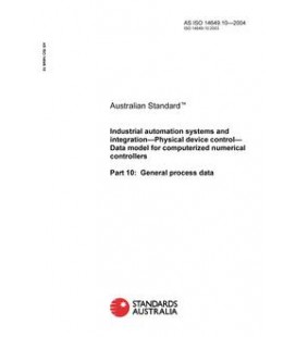 AS ISO 14649.10-2004