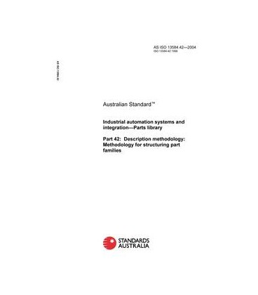 AS ISO 13584.42-2004