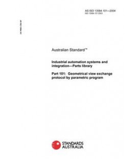 AS ISO 13584.101-2004