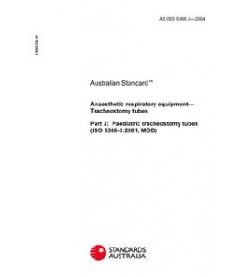 AS ISO 5366.3-2004