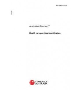 AS 4846-2004                        [ Available Superseded ]