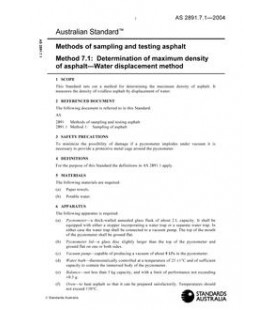 AS 2891.7.1-2004                        [ Superseded ]