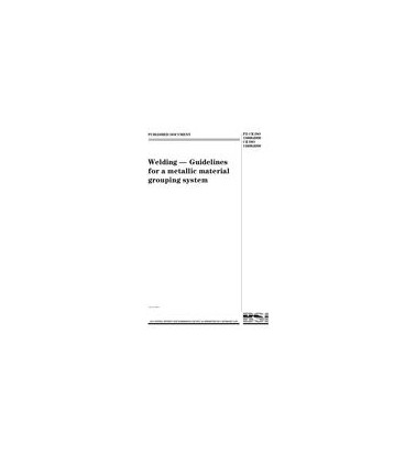 BS PD CR ISO 15608:2000