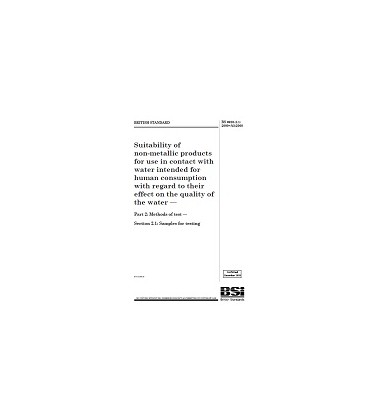 BS 6920-2-1:2000+A3:2008