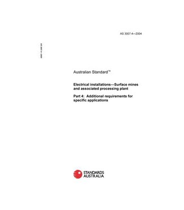AS 3007.4-2004                        [ Superseded ]
