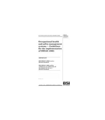 BS OHSAS 18002:2000