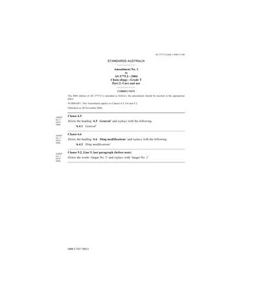 AS 3775.2-2004 AMDT 1                        [ Superseded ]