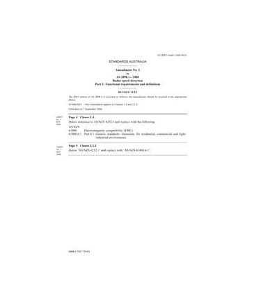 AS 2898.1-2003 AMDT 1