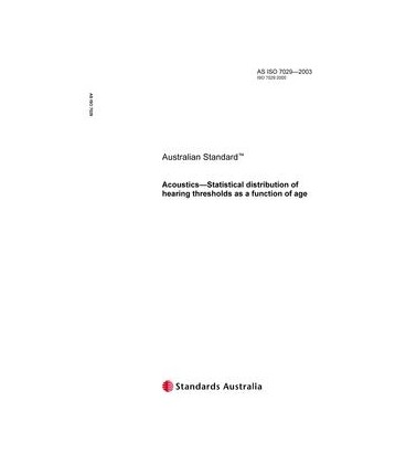 AS ISO 7029-2003                        [ Superseded ]