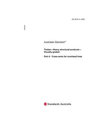 AS 3818.4-2003                        [ Superseded ]