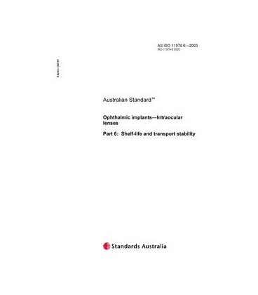 AS ISO 11979.6-2003