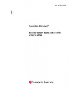 AS 5039-2003                        [ Superseded ]