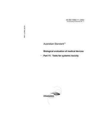 AS ISO 10993.11-2002