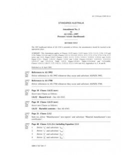 AS 1210:1997 Amd 3:2002