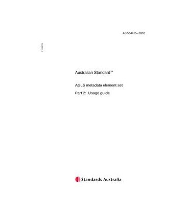 AS 5044.2-2002                        [ Superseded ]
