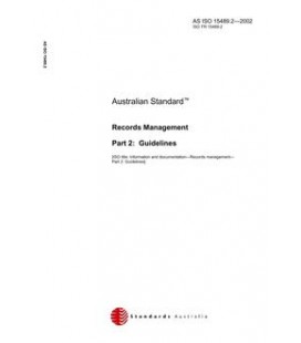 AS ISO 15489.2-2002                        [ Superseded ]