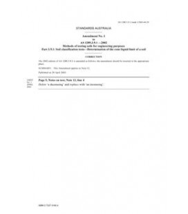 AS 1289.3.9.1-2002 AMDT 1                        [ Superseded ]