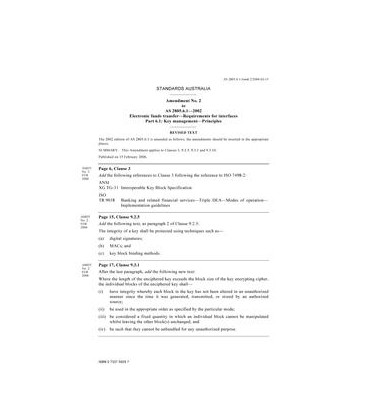 AS 2805.6.1-2002 AMDT 2                        [ Superseded ]