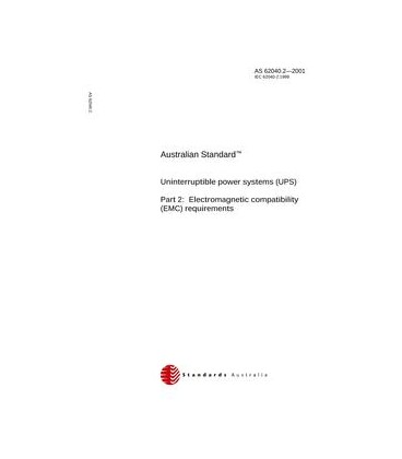 AS 62040.2-2001                        [ Superseded ]