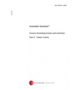 AS 1418.4-2001                        [ Superseded ]