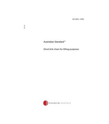 AS 2321-2001                        [ Superseded ]