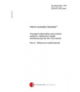 AS 14813.4(INT)-2001