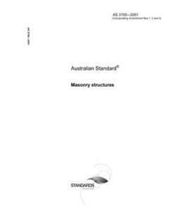 AS 3700-2001                        [ Superseded ]