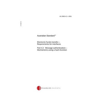 AS 2805.4.2-2001                        [ Superseded ]
