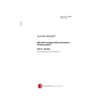 AS 1111.2-2000                        [ Superseded ]