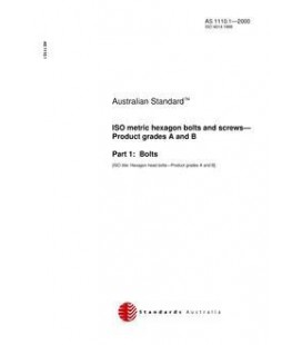 AS 1110.1-2000                        [ Superseded ]