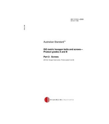 AS 1110.2-2000                        [ Superseded ]