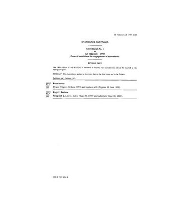 AS 4122(INT)-1993 AMDT 1